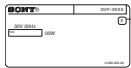 SONY DVP-SR700H - Indicativo di paese - 1