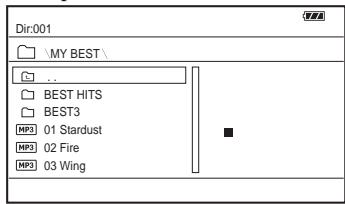 SONY DVP-FX980 - Press / to select the album, and press ENTER. - 1
