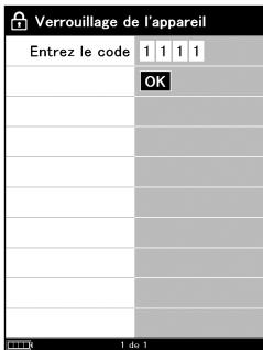 SONY PRS-505 - Appuyez sur / / pour sélectionner « OK », puis appuyez sur entrée. - 1