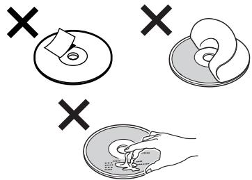 SONY DVX-11A - Remarques sur les disques - 2