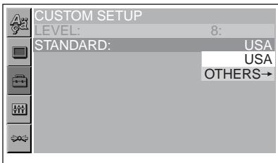 SONY DVX-11A - Modification de la zone et de son niveau de classification des films DVD - 1