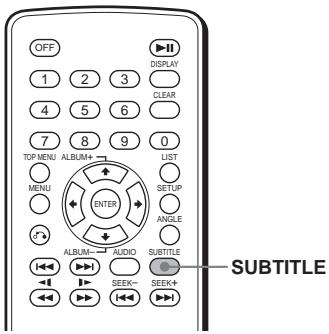 SONY DVX-11A - Affichage des sous-titres - 2