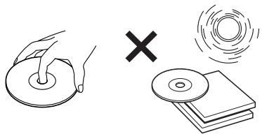 SONY DVX-11A - Remarques sur les disques - 1