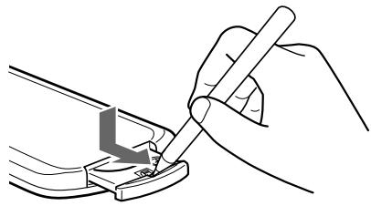 SONY DVX-11A - Remplacement de la pile au lithium - 1