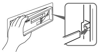 SONY XR-3503MK2 - Dismounting the Unit - 2