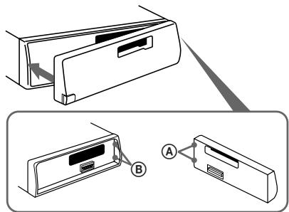 SONY XR-3503MK2 - A kezelilap viss ZahelyezEse - 1