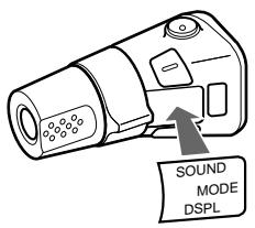 SONY XR-4890 - Preparar o comando rotativo - 1