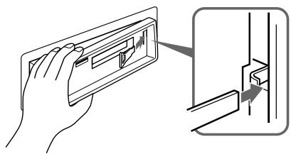 SONY XR-C110 - Apparaat verwijderen - 2