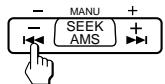 SONY XR-C110 - Locating the Desired Part of a Track —Manual Search - 1