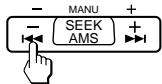 SONY XR-C110 - Tuning in by Adjusting the Frequency - Manual Tuning - 3