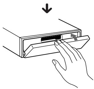 SONY XR-C503 - Zdejmownikie\ przedniago panela - 3