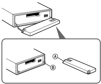 SONY XR-C503 - Zdejmownikie\ przedniago panela - 2