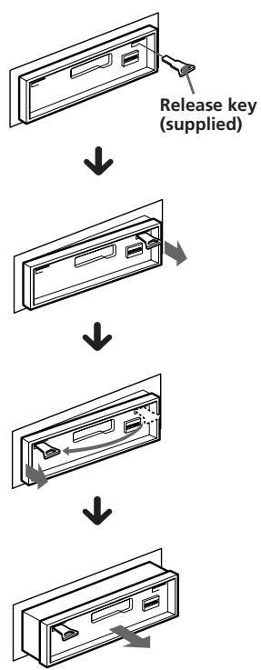 SONY XR-C503 - Cleaning the connectors - 4