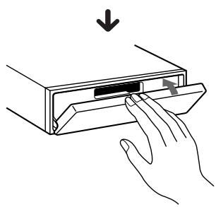 SONY XR-C503 - Attaching the front panel - 2