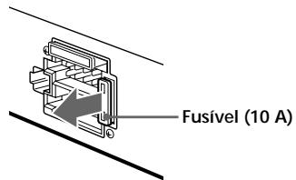 SONY XR-C5110R - Substituição do fusível - 1