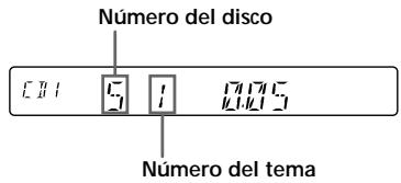 SONY XR-C5110R - Conmutación a otros discos - 2