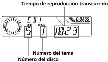 SONY XR-C5300R - Conmutación a otros discos - 2