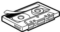 SONY XR-C5300RV - Cuidados de los cassettes - 3