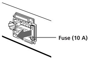 SONY XR-C6090R - Fuse Replacement - 1