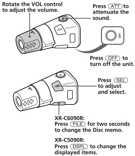 SONY XR-C6090R - Other operations - 1