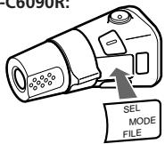 SONY XR-C6090R - Preparación del mando rotativo - 1