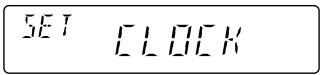 SONY XR-C6210R - Setting the clock - 1