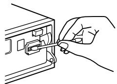 SONY XR-C6210R - Cleaning the connectors - 1