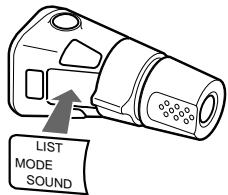 SONY XR-C6210R - Labelling the rotary commander - 2