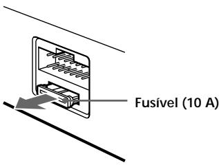 SONY XR-C6210R - Substituição do fusível - 1