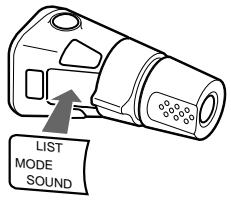 SONY XR-C6220R - Labelling the rotary commander - 2