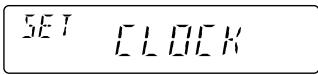 SONY XR-C6220R - Setting the clock - 1