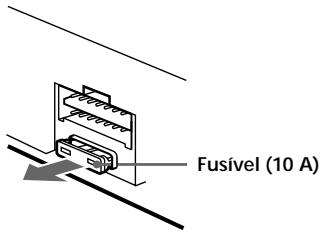 SONY XR-C7500RX - Substituição do fusível - 1