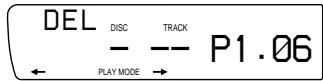 SONY XR-C750RDS - Erasing the tracks in the programme - 2