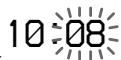 SONY XR-C750RDS - Setting the clock - 10