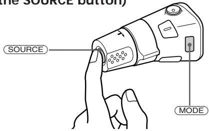 SONY XR-C850RDS - By pressing the button (the SOURCE button) - 1
