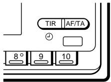 SONY XR-C850RDS - Pre-programar a hora e a estação - 6