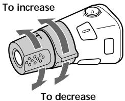SONY XR-M500R - Changing the operative direction - 1