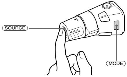 SONY XR-M500R - By pressing buttons (the SOURCE and MODE buttons) - 1
