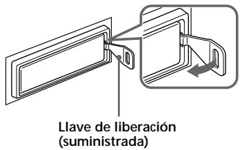 SONY XR-M500R - Si el panel frontal no se abre debido a que el fusible se ha fundido - 1