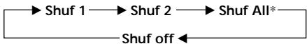 SONY XR-M500R - Playing tracks in random order — Shuffle Play - 1