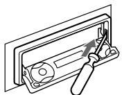 SONY XR-M500R - With the front panel open - 1