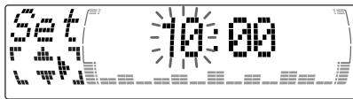 SONY XR-M500R - Setting the clock - 3
