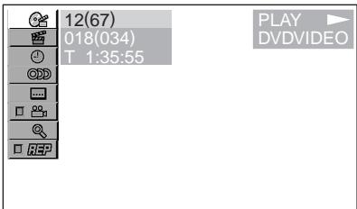 SONY DVX-11B - Druk op ↑/↓ om het gewenste zoekitem te selecteren en druk op (ENTER). - 1