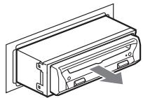 SONY DVX-11B - Remove the unit. - 3