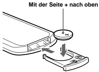 SONY DVX-11B - Austauschen der Lithiumbatterie - 2