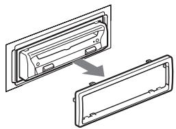 SONY DVX-11B - Remove the protection collar. - 2