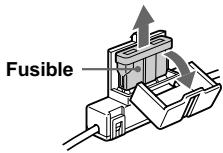 SONY DVX-11B - Remplacement du fusible - 1