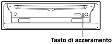 SONY DVX-11B - Azzeramento dell'apparecchio - 1