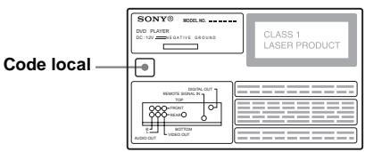 SONY DVX-11B - Code local - 1