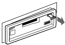 SONY XR-L200 - Dismounting the unit - 2